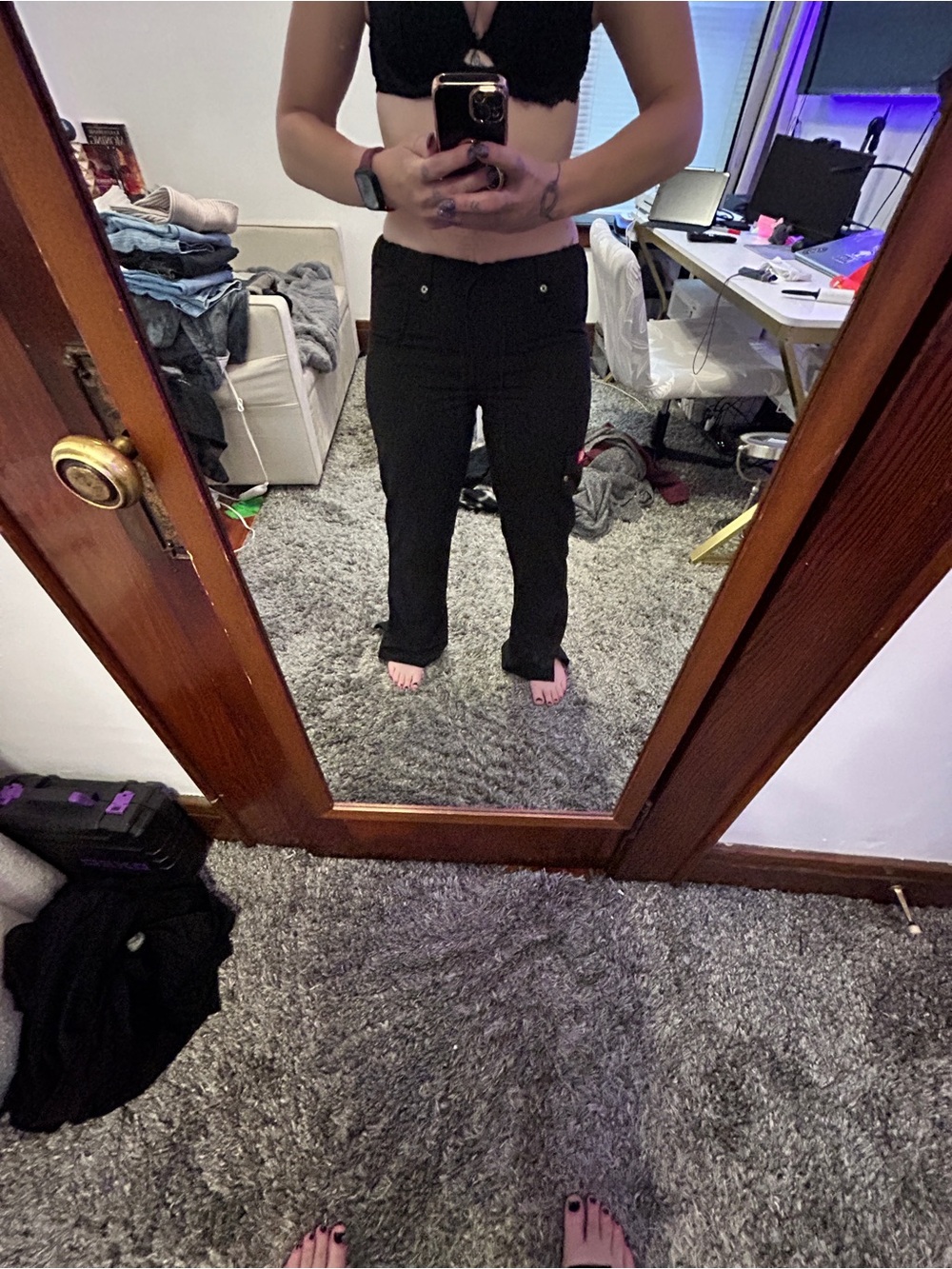 Dickies scrubs cargo style pants